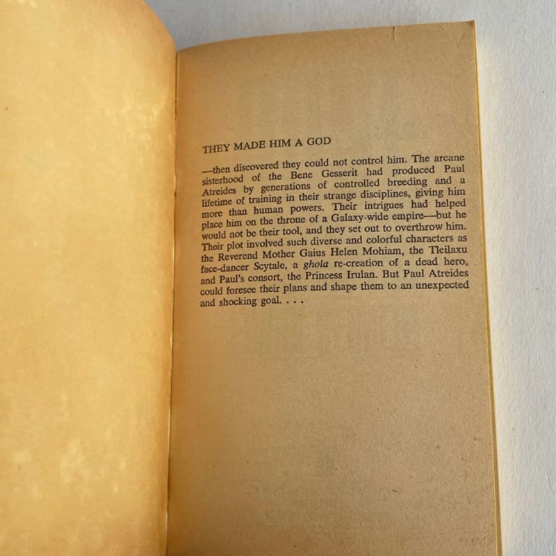 Dune Messiah (1st Printing)