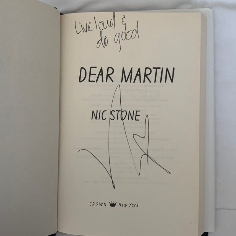 Dear Martin