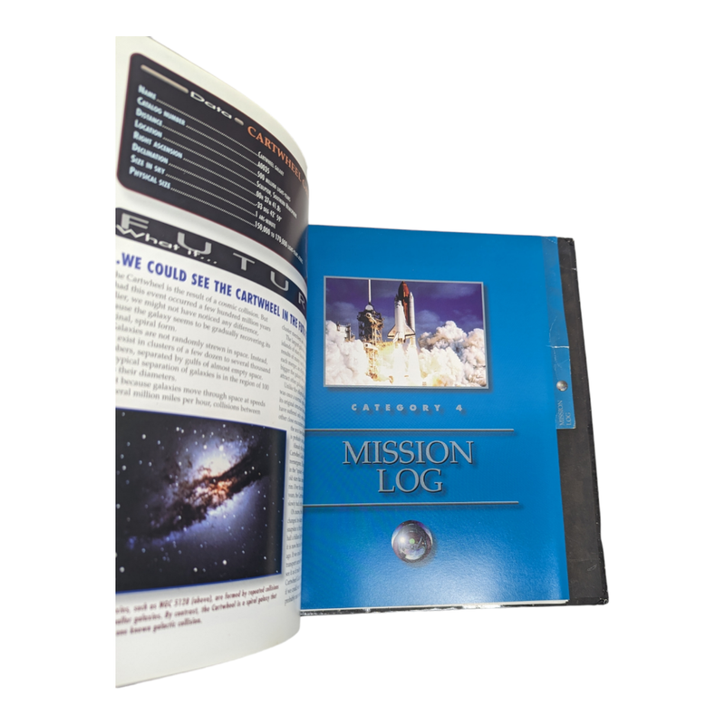 Secrets of the Universe Binder Book With Categories 3 & 4 Cards Space Technology