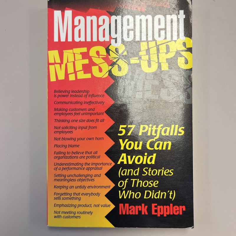 Management Mess-Ups