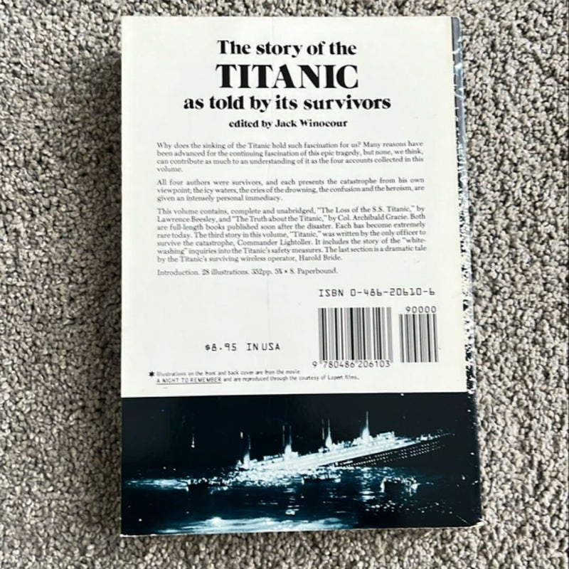 The Story of the Titanic as Told by Its Survivors