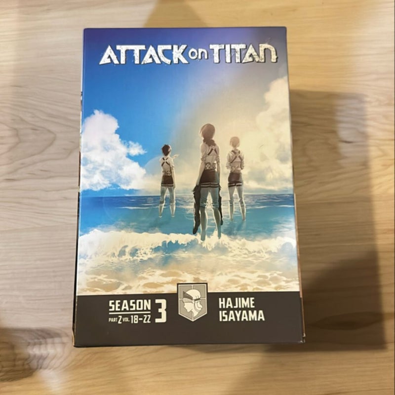 Attack on Titan Season 3 Part 2 Manga Box Set