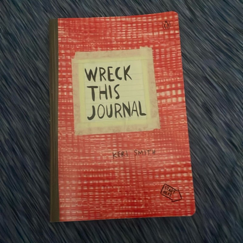 Wreck This Journal (Red) Expanded Ed