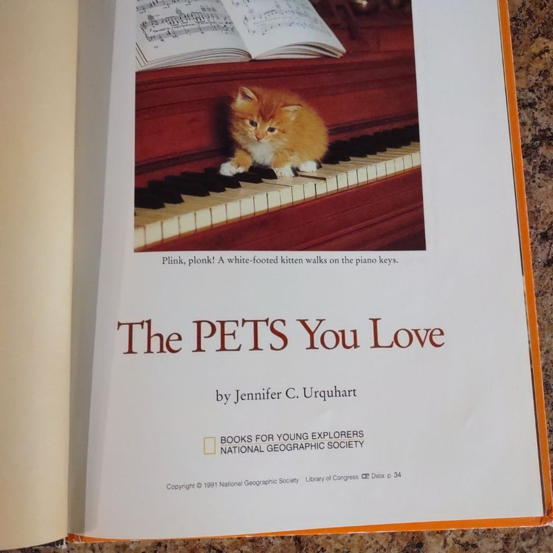 The Pets You Love - Vintage 1991