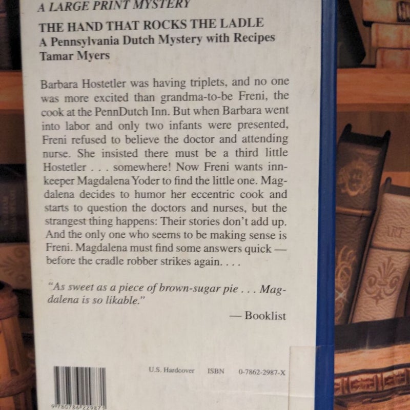 The Hand That Rocks the Ladle (Large Print)