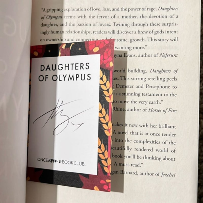 Daughters of Olympus (Once Upon a Book Club Edition + Signed Book Plate)