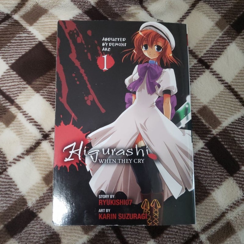 Higurashi When They Cry: Abducted by Demons Arc, Vol. 1 and Vol. 2