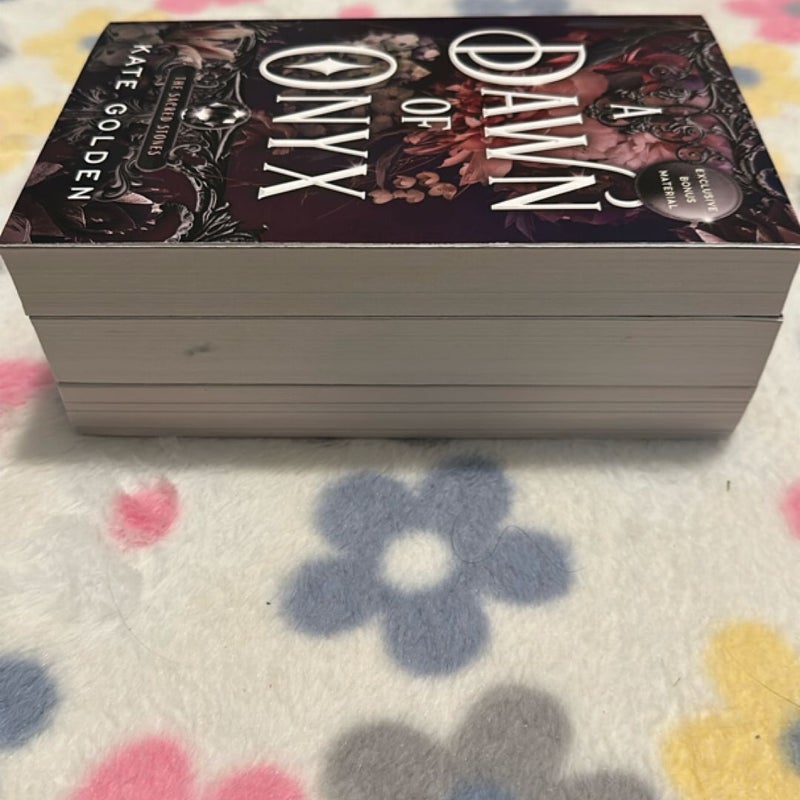 A Dawn of Onyx Trilogy