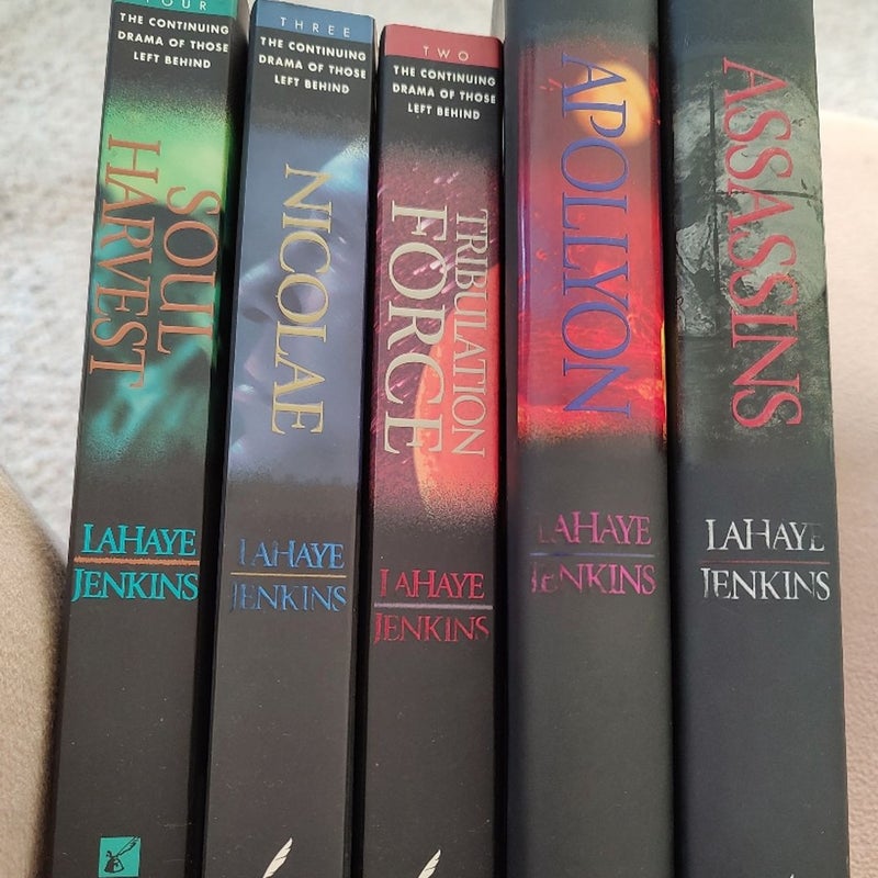 Lot of 5 Left Behind Series Books