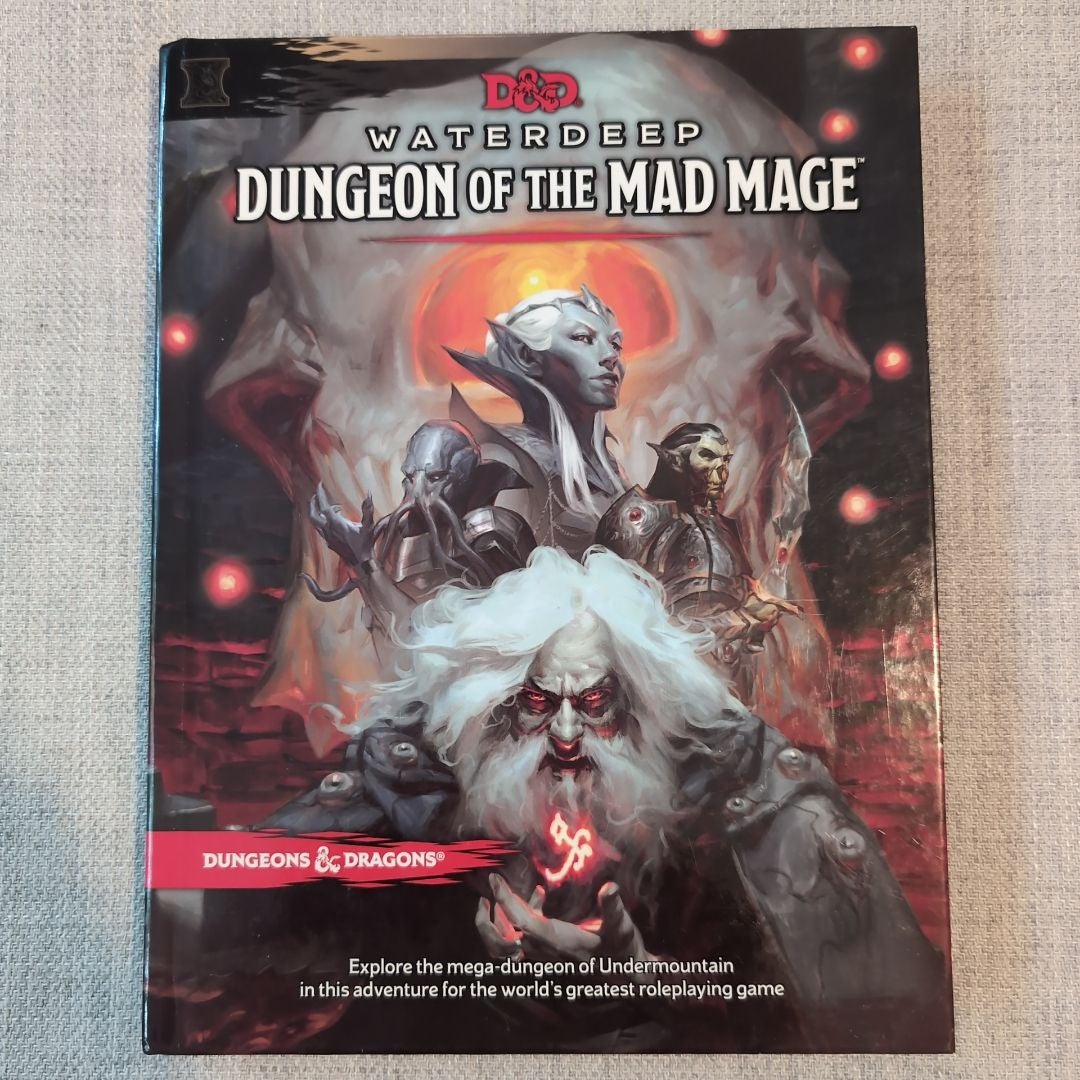 Dungeons and Dragons Waterdeep: Dungeon of the Mad Mage (Adventure Book, d&d Roleplaying Game)