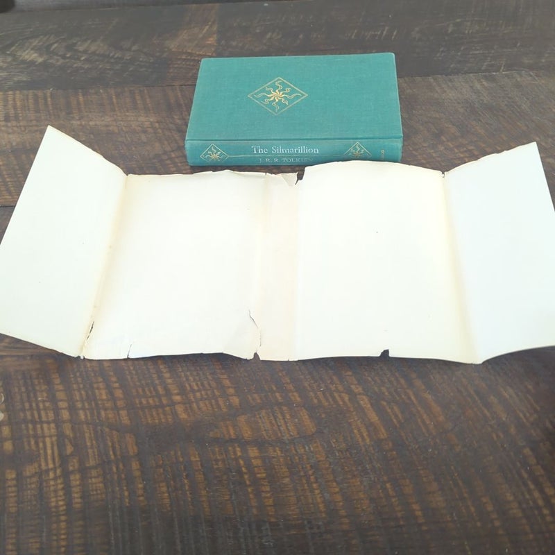 The Silmarillion -1st Edition/1st Printing with Map