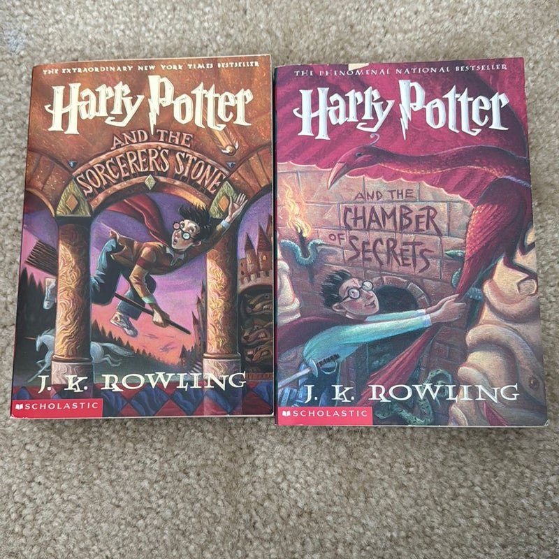 Harry Potter Book 1 and 2