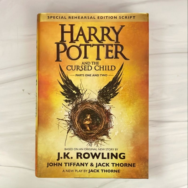 Harry Potter and the Cursed Child Parts One and Two (Special Rehearsal Edition Script)