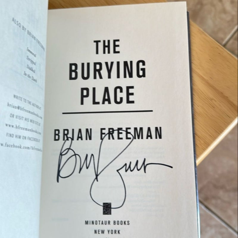 The Burying Place SIGNED