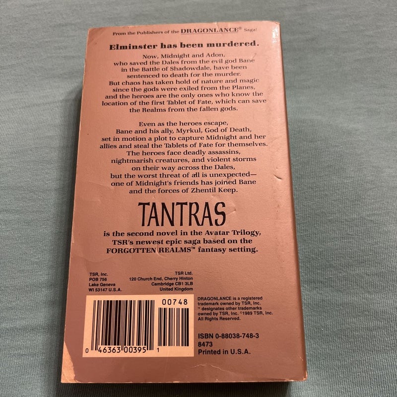 Tantras: The Avatar Trilogy Book 2