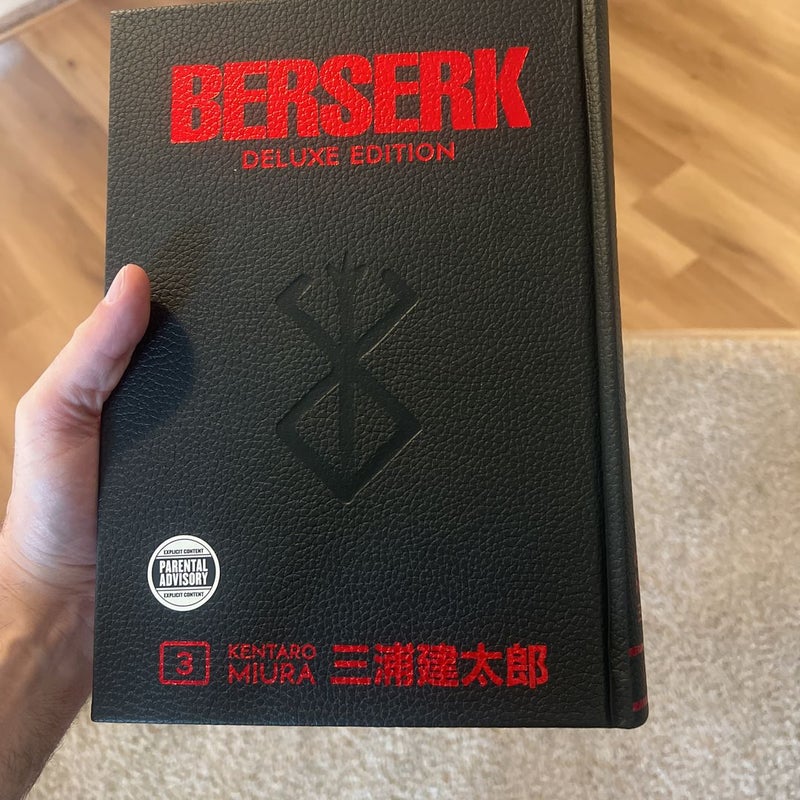 Berserk Deluxe, Volume 3 by Kentaro Miura, Hardcover