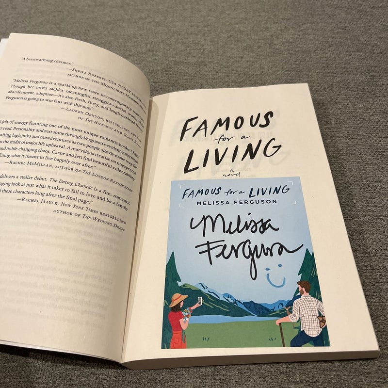 Famous for a Living (Signed Copy) 