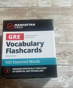 500 Essential Words: GRE Vocabulary Flashcards Including Definitions, Usage Notes, Related Words, and Etymology