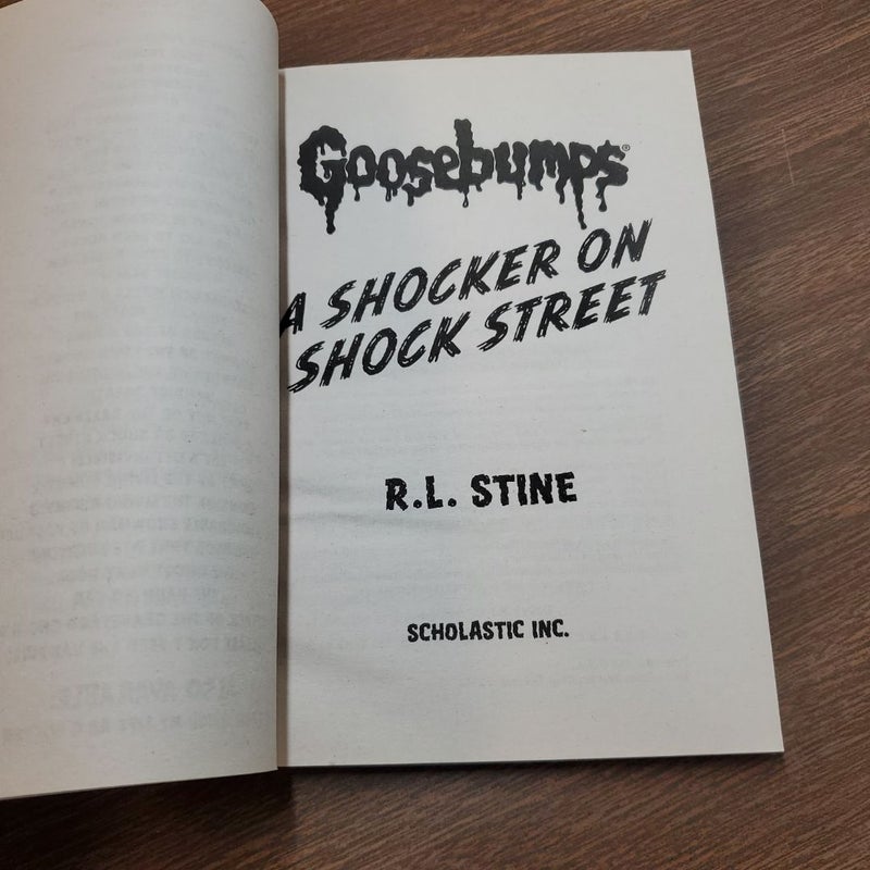 Goosebumps A Shocker on Shock Street 