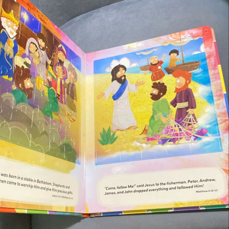 6-In-1 Puzzle Bible Life Of Jesus