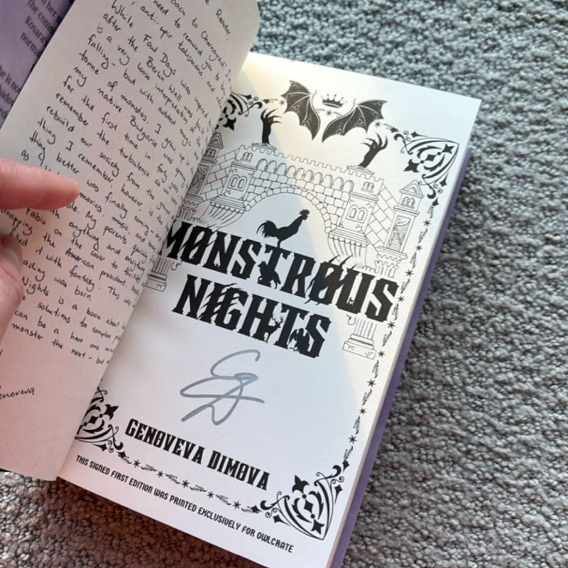 Foul Days & Monstrous Nights (Owlcrate editions)