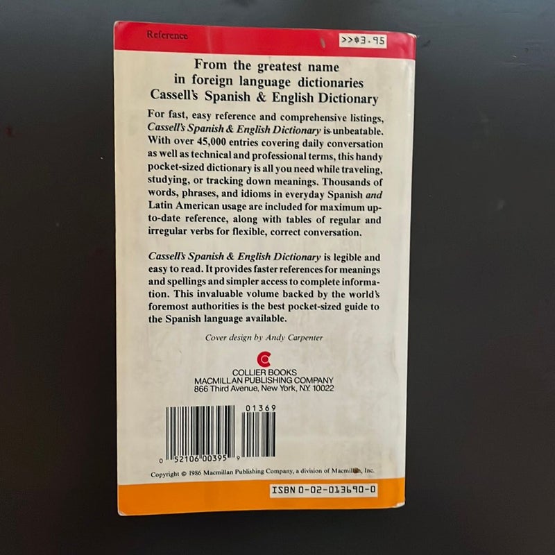 ⭐️ Cassell's Spanish and English Dictionary