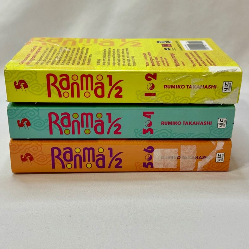 Ranma 1/2 Bundle 2-in-1 books 1-6