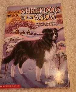Sheepdog in the Snow