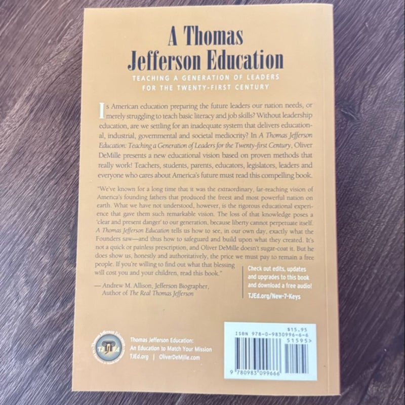 A Thomas Jefferson Education