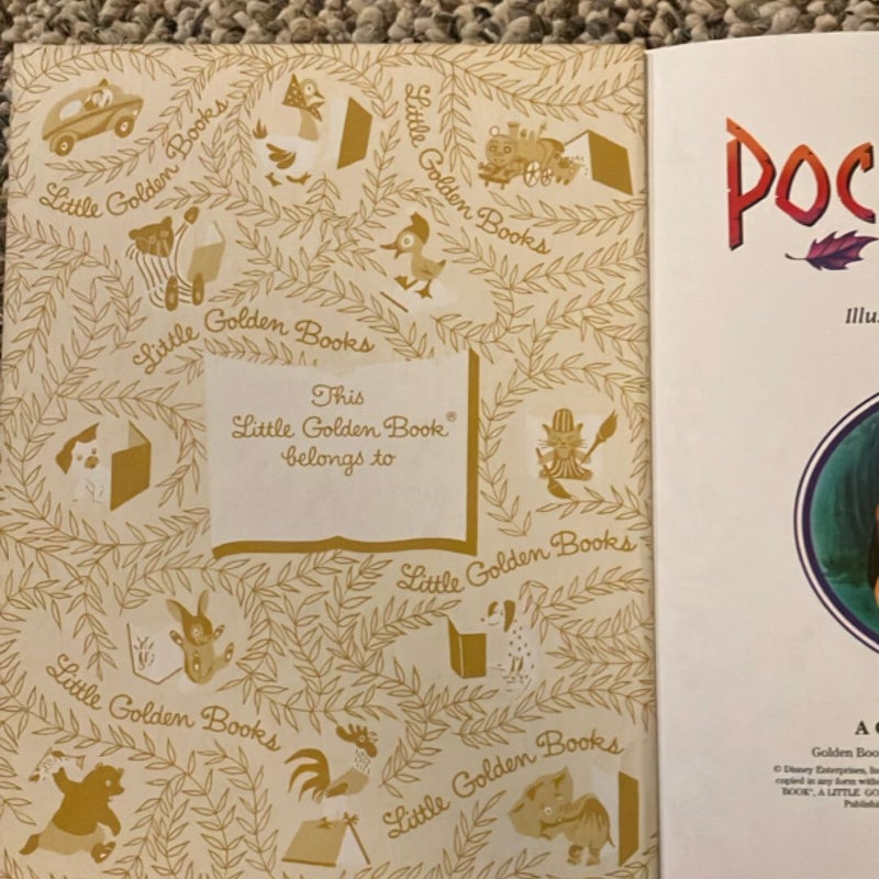 Pocahontas Little Golden Book