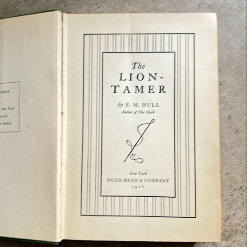 The Lion Tamer (1928)