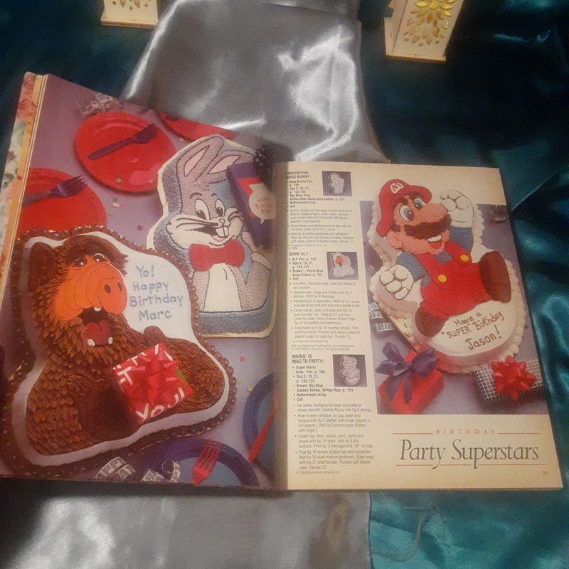 Wilton 1990 Yearbook Cake Decorating Ideas for All Occasions