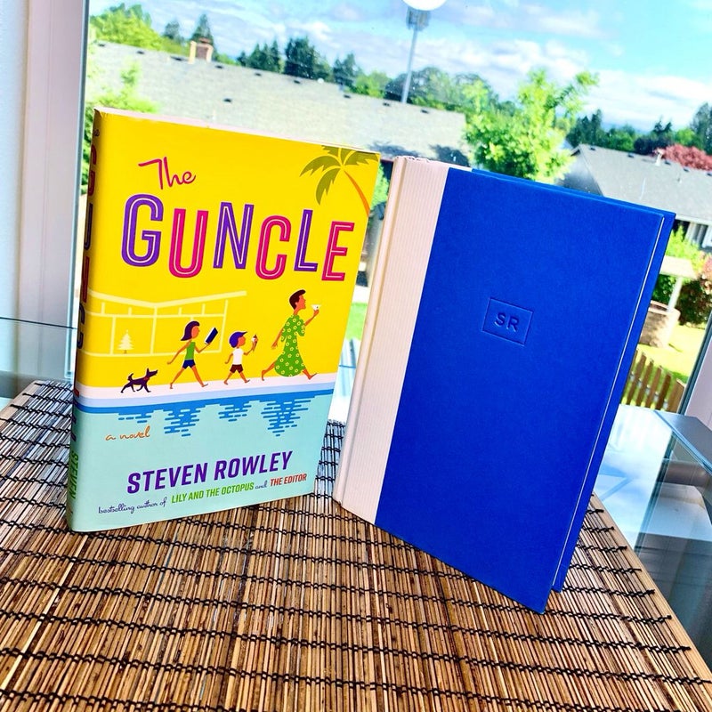 Signed In Person ~ The Guncle & The Guncle Abroad by Steven Rowley Hardcover