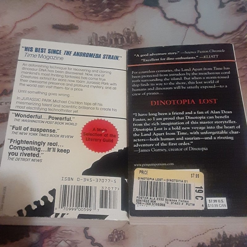 Jurassic Park,  Dinotopia Lost 