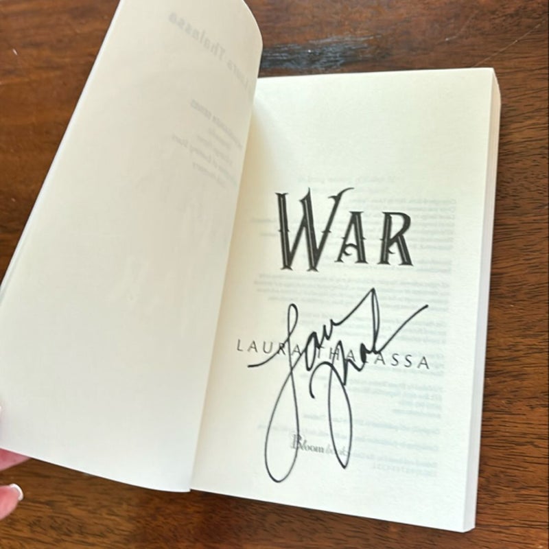 War SIGNED COPY