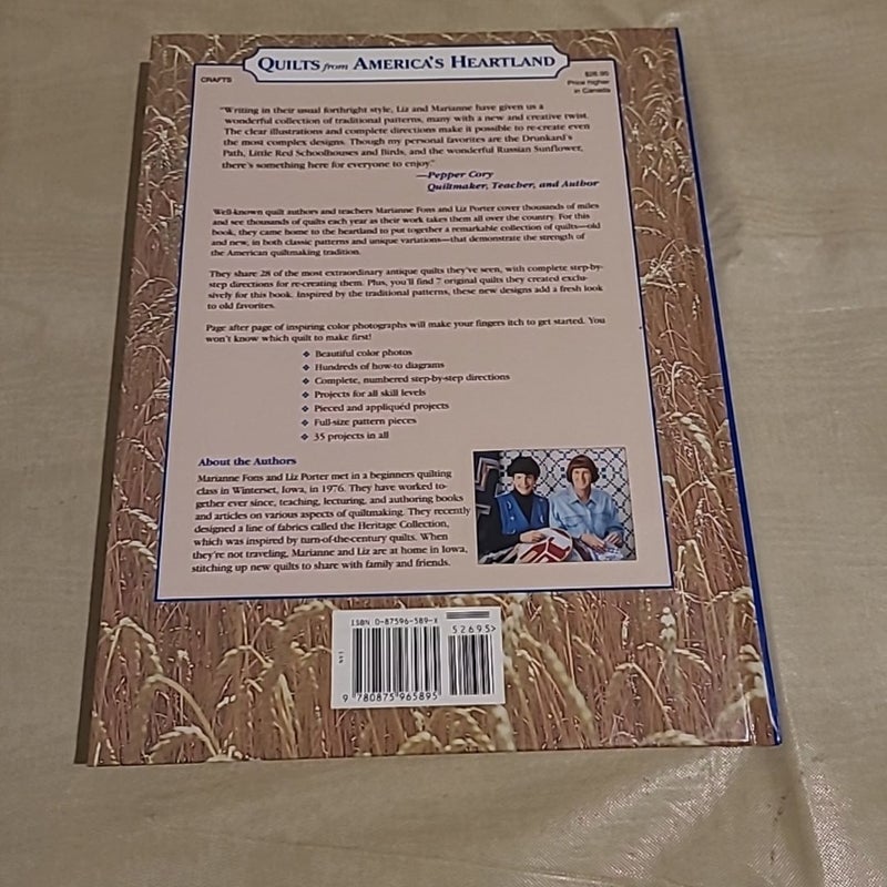 A Rodale Quilt Book: Quilts from America's Heartland Step-by-Step Directions 