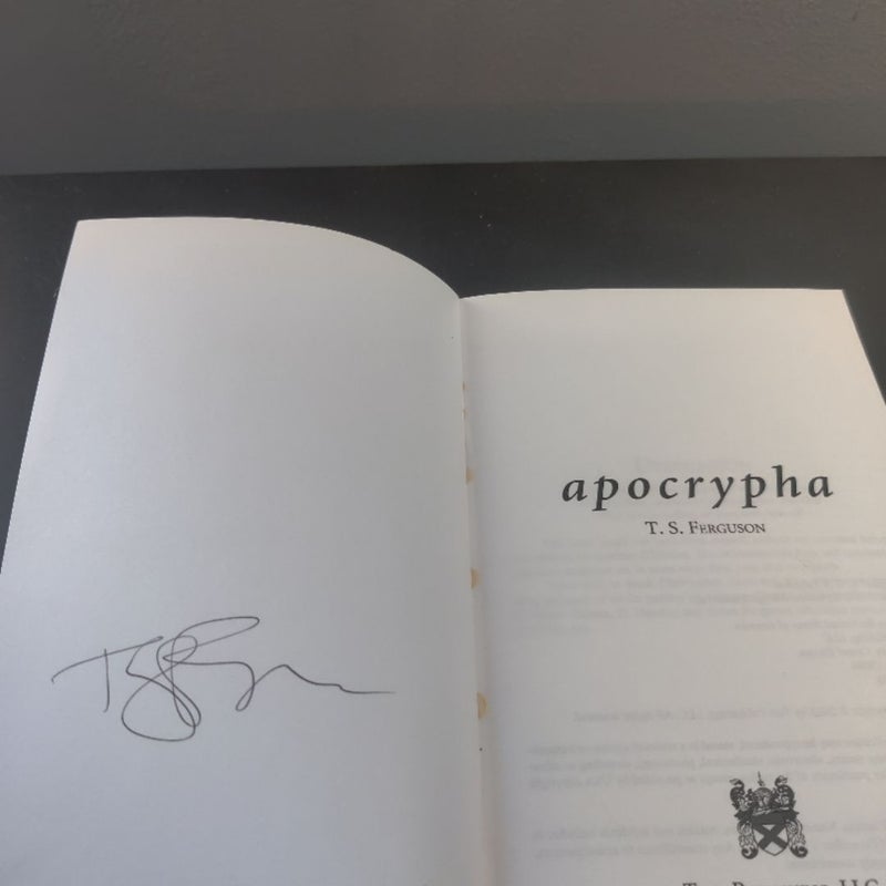 Apocrypha signed