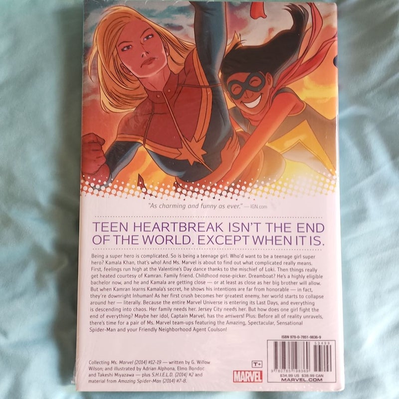 Ms. Marvel 4: Os Últimos Dias”, G. Willow Wilson e Adrian Alphona