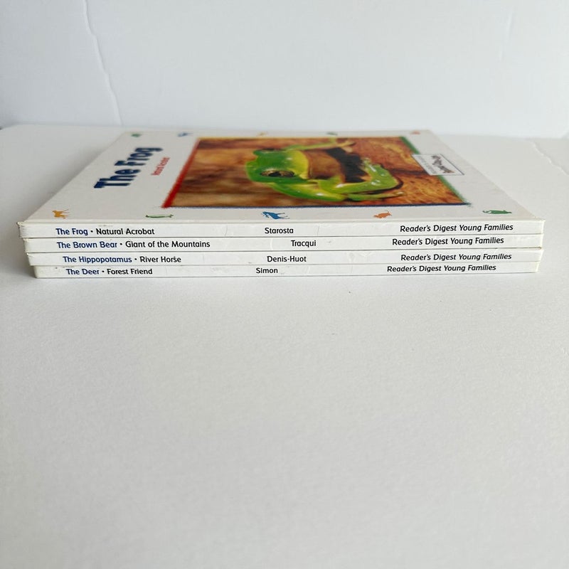 Reader’s Digest Animal Close-Ups bundle, 4 books