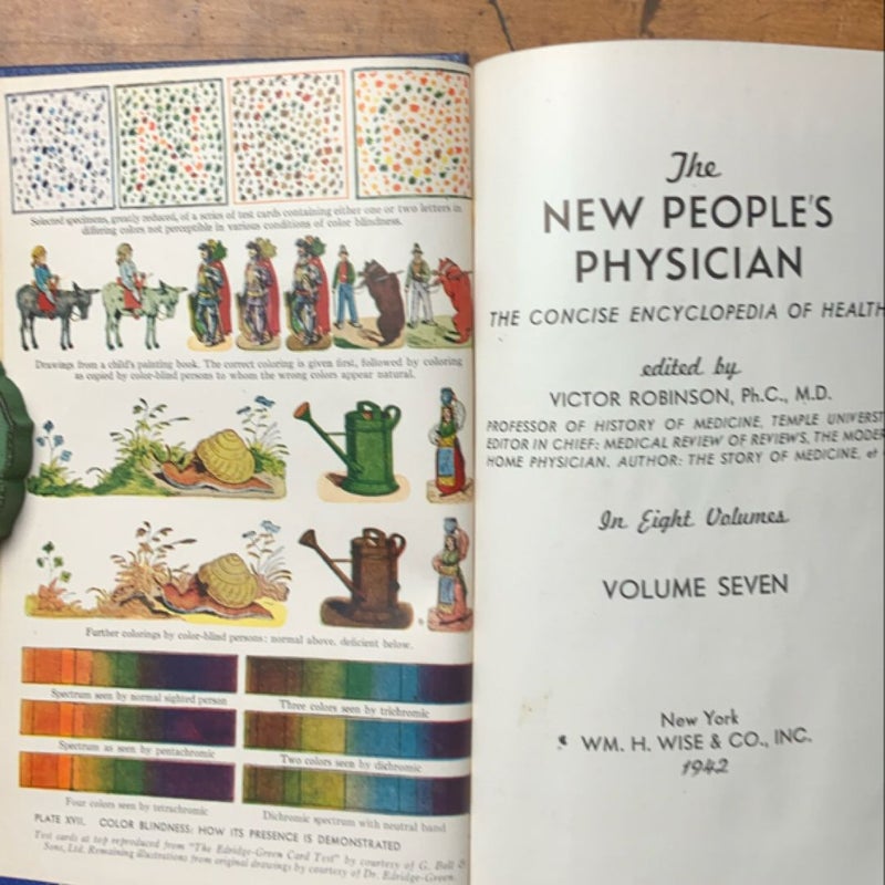 The NEW PEOPLE’S PHYSICIAN in eight (8) volumes