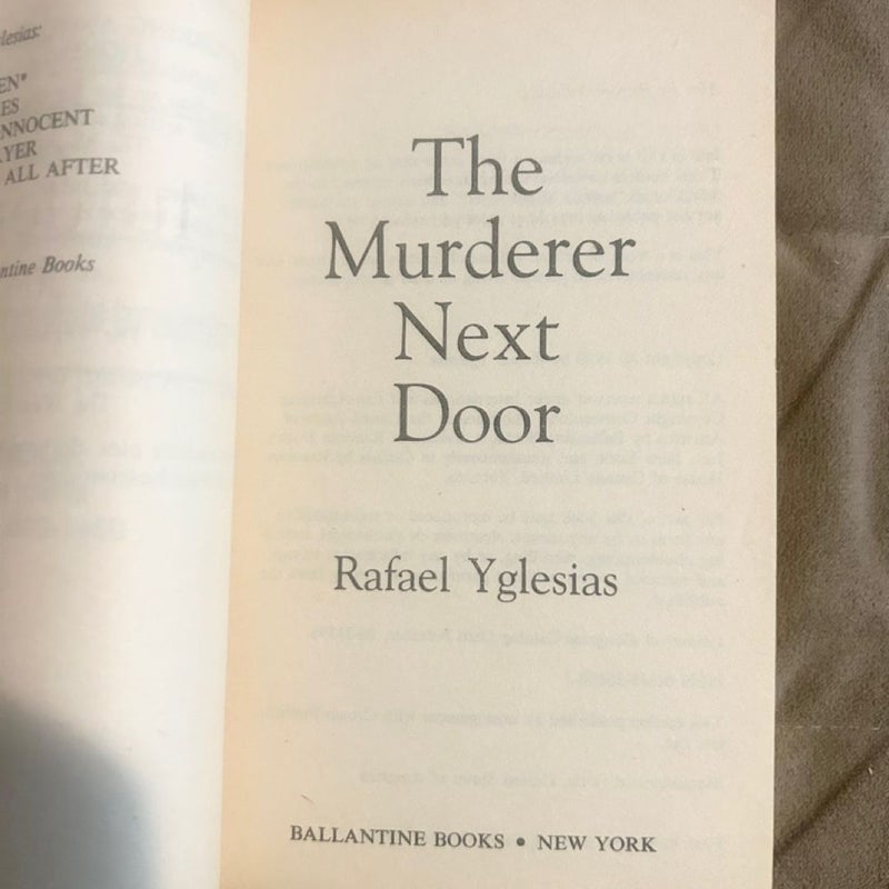 The Murderer Next Door