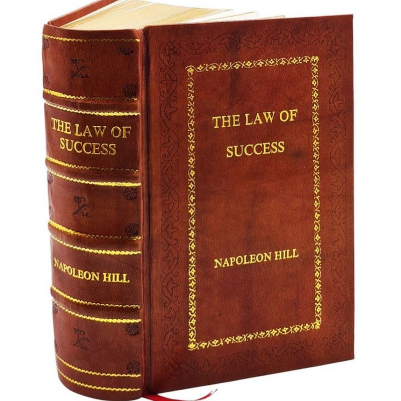 The Law of Success by Napoleon Hill Leather-Bound Edition
