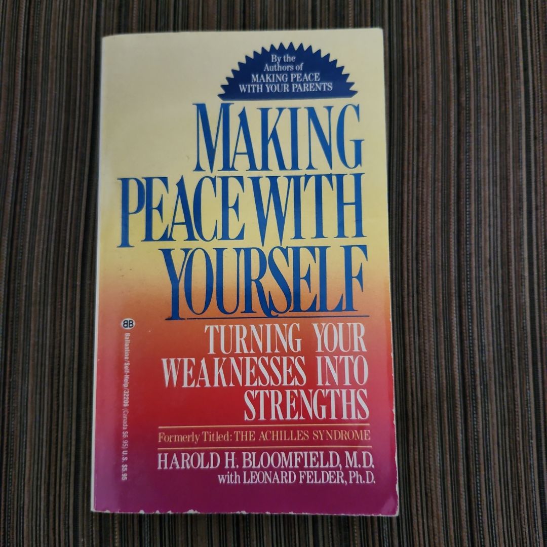 Making Peace with Yourself