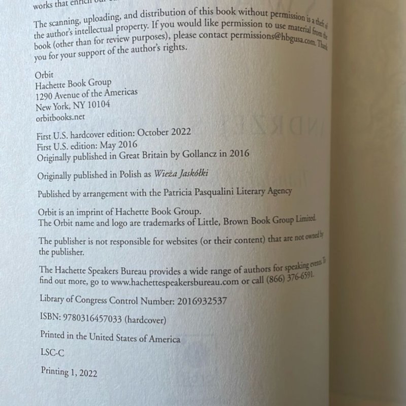 The Tower of Swallows