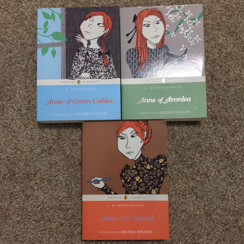 Anne of Green Gables Trilogy Puffin Classics