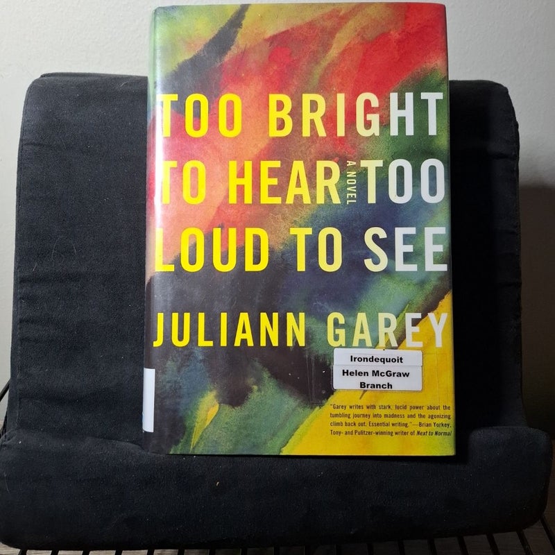 Too Bright to Hear Too Loud to See
