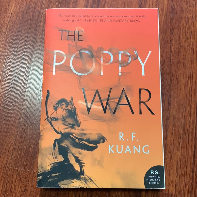 The Poppy War: A Novel (The Poppy War, 1): 9780062662583: Kuang, R. F:  Books 