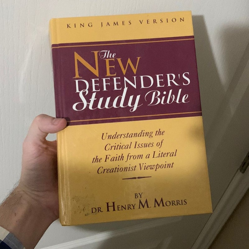 KJV New Defenders Study Bible