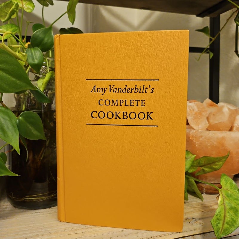 Amy Vanderbilt's Complete Cookbook 