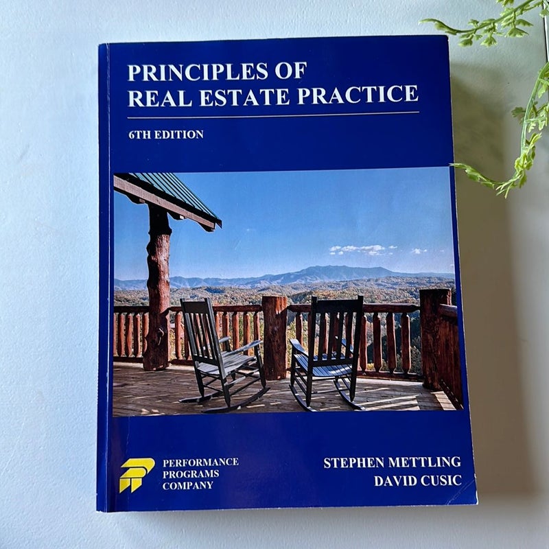 Principles of Real Estate Practice